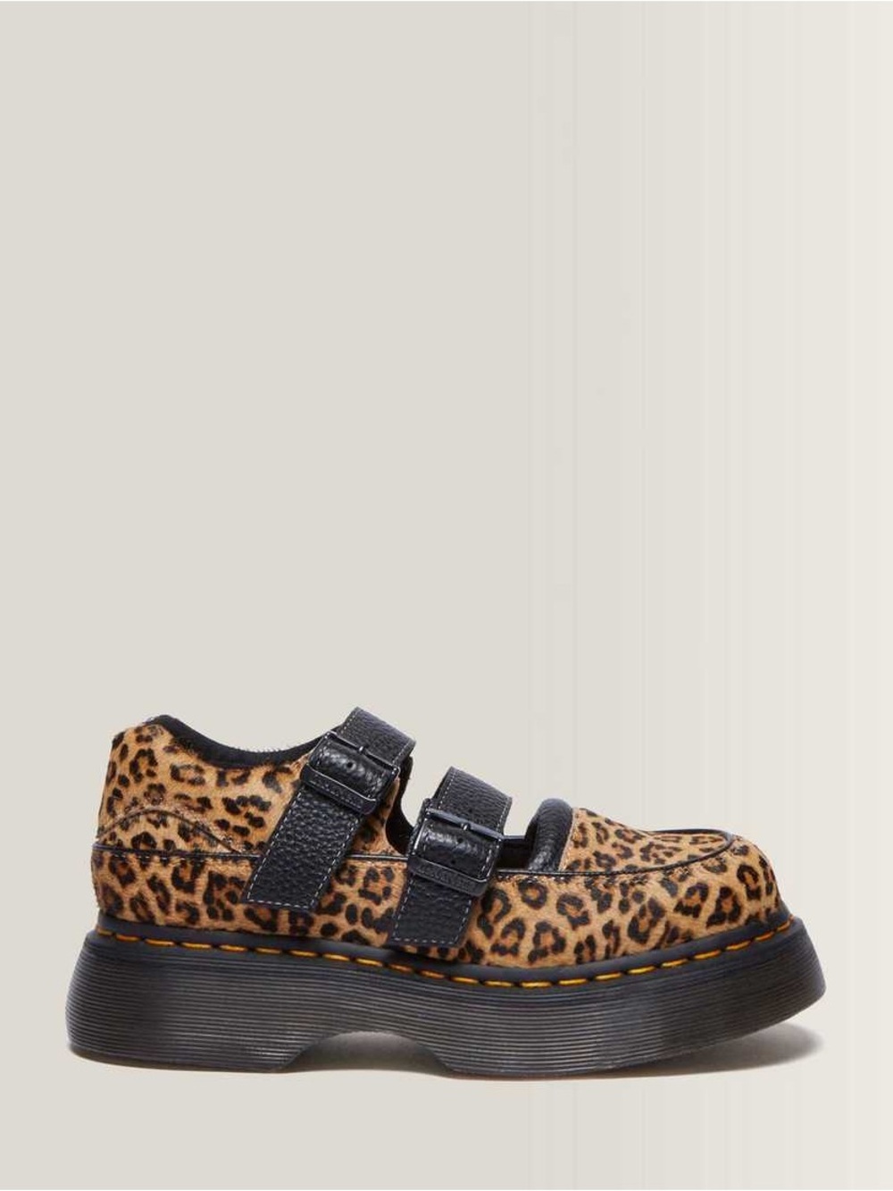 Dr Martens BUZZ LEOPARD MARY JANE SHOES Leopard size 9 - Picture 10 of 11